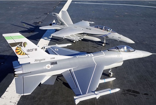 FMS F-16C Fighting Falcon PNP, 70mm Fan